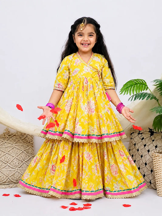 Rangrez Sunshine Yellow Sibling Set