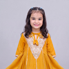 Amer Yellow Girls kurti dhoti