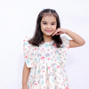 Rainbow Dreams Girls Printed Casual Co-Ord Set