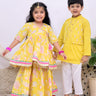 Rangrez Sunshine Yellow Sibling Set