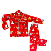 Little Pals Red Animal Printed Cotton Night Suit Set