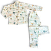 Dreamy Sky Hot Air Balloon Printed Cotton Night Suit Set